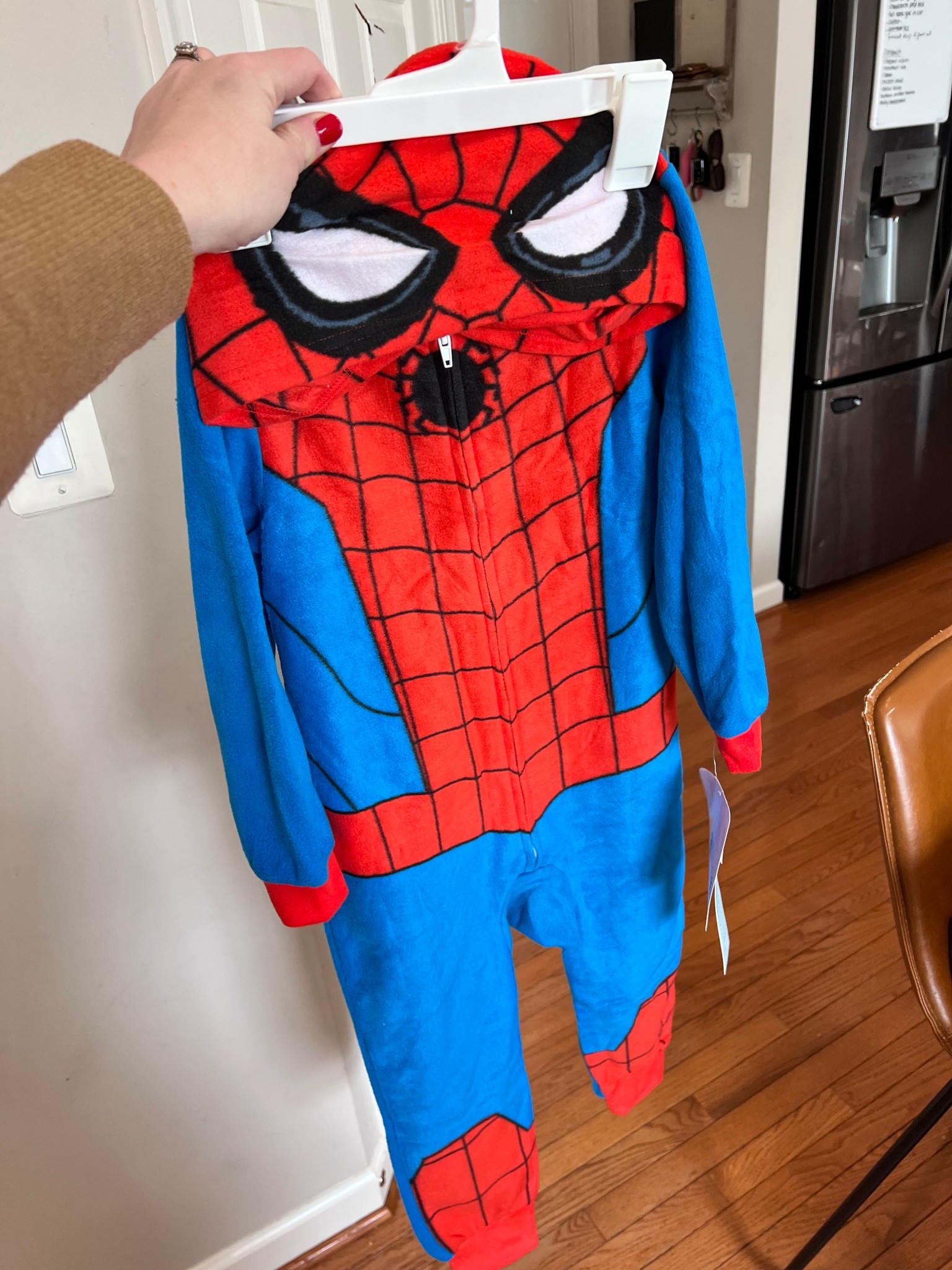 My Spidey loving 4 year old is going to LOVE these pajamas! It has a little hood too. I got him an XS but he's usually a 4T in toddlers. 

#LTKSeasonal #LTKKids #LTKmomlife