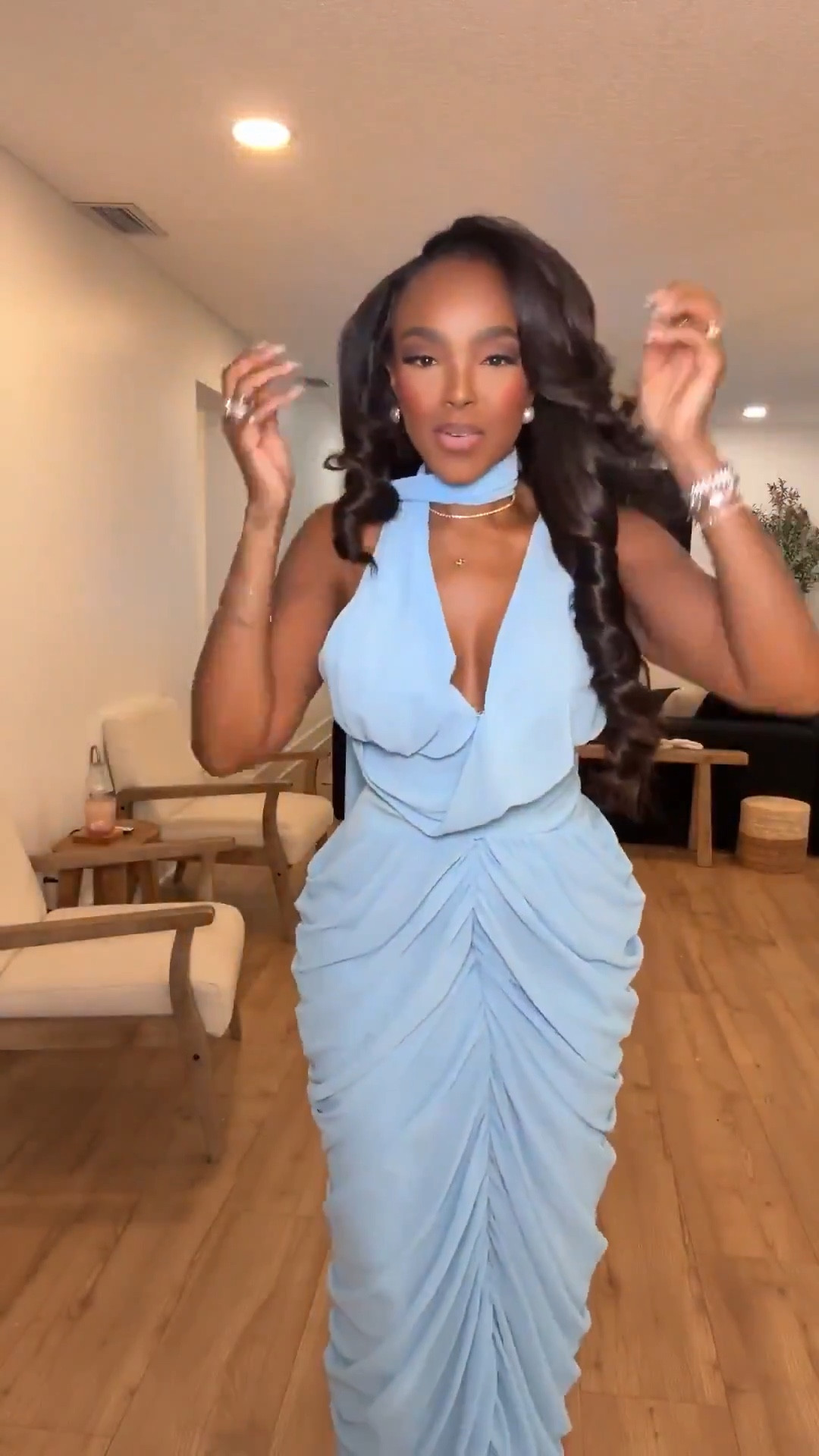 Scroll to shop 💙  

Perfect for weddings, formal events, or an elegant night out.  

Follow me on Instagram and YouTube @kirasfashionfinds 

#LTKvlog #LTKootd #LTKMothersDay