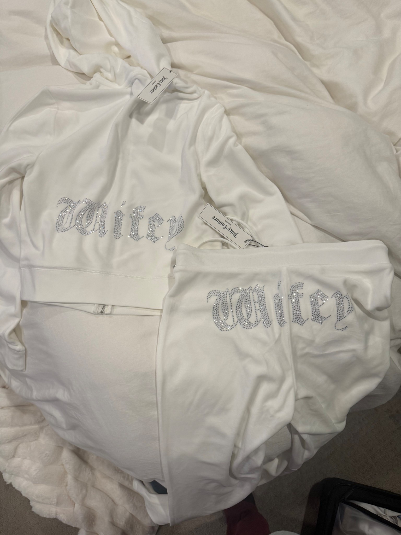 Bridal juicy couture tracksuit 🖤

#LTKFestival #LTKStyleTip #LTKWedding