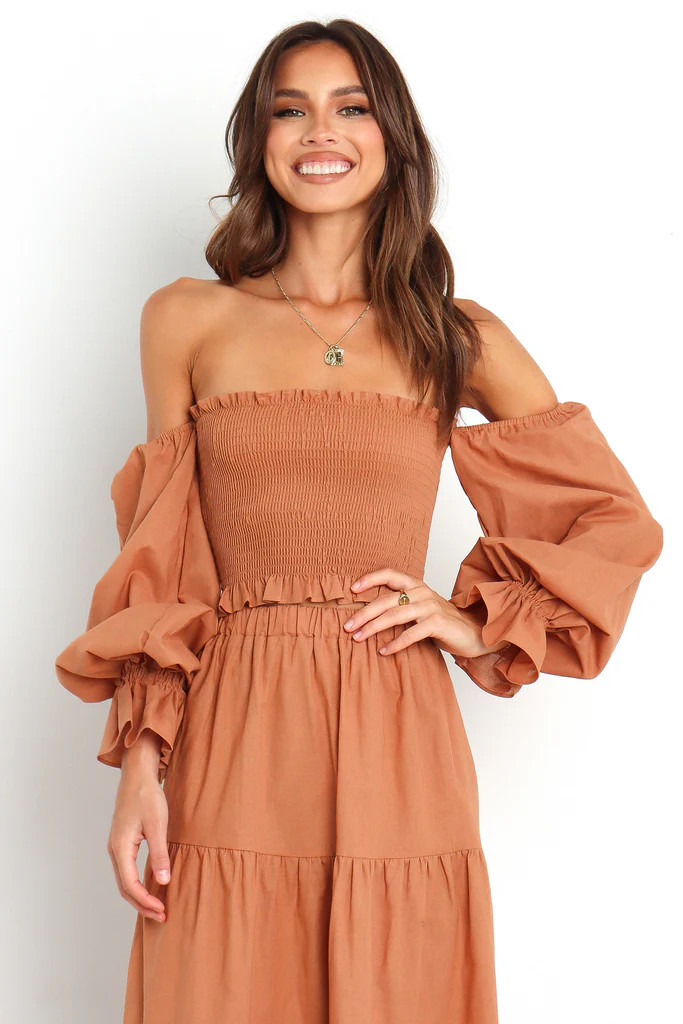 Gabriella Top - Tan | Petal & Pup (US)