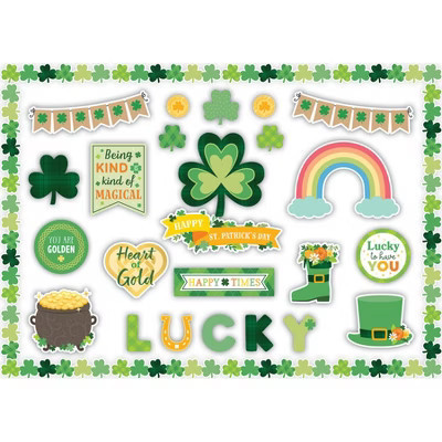 Teacher Created Resources® St. Patrick's Day Create & Decorate Quick Kit, 95 Pieces | Target