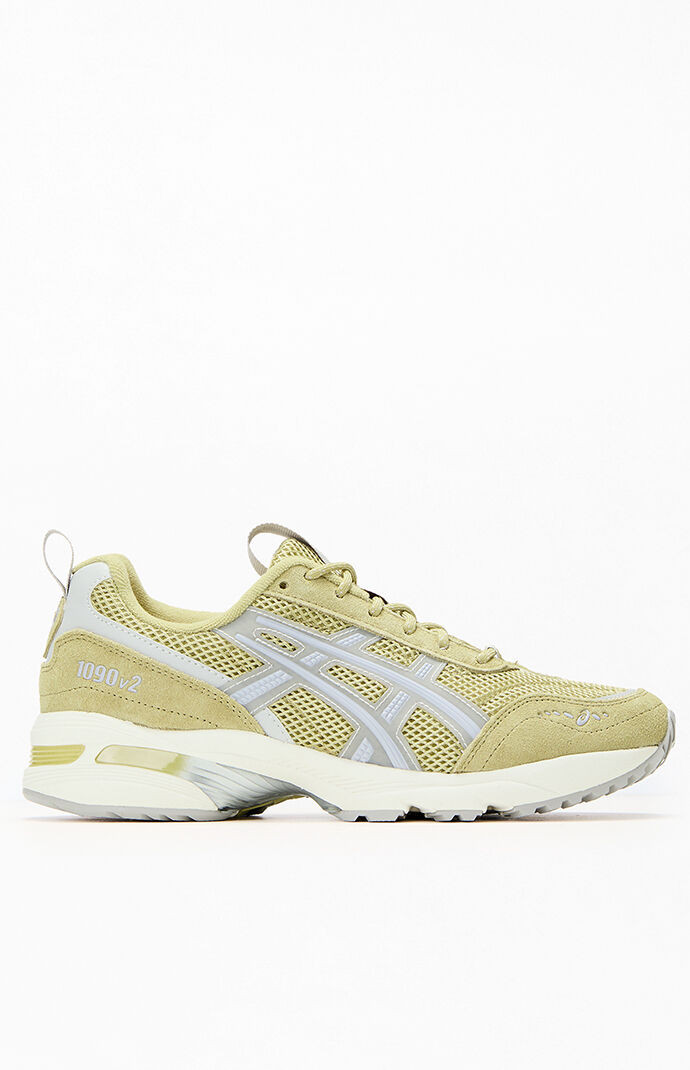ASICS Women's GEL-1090v2 Sneakers in White/Yellow - Size 6 | PacSun