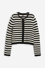 Textured-knit cardigan | H&M (UK, MY, IN, SG, PH, TW, HK)