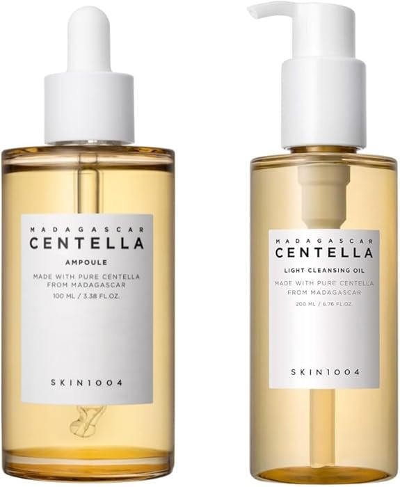 SKIN1004 Madagascar Centella Ampoule 3.38fl.oz (100ml) and Light Cleansing Oil 6.76fl.oz (200ml) ... | Amazon (US)