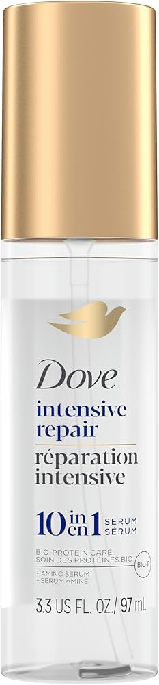 Dove Intensive Repair Amino Serum for Damaged Hair with Bio-Protein Care Technology 3.3 oz | Amazon (US)