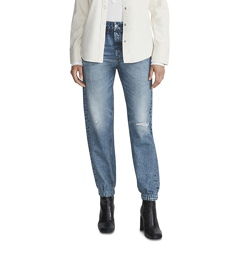 rag & bone Miramar Cotton Terry Sweatpant Jean Joggers in Lynn | Bloomingdale's (US)