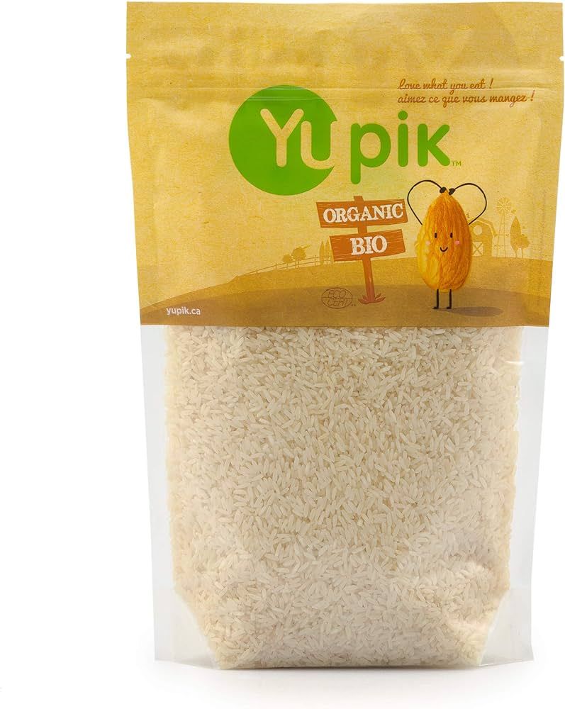 Yupik Organic White Long Rice, Non-GMO, Vegan, Gluten-Free, 1 Kg (Packaging may vary) | Amazon (CA)