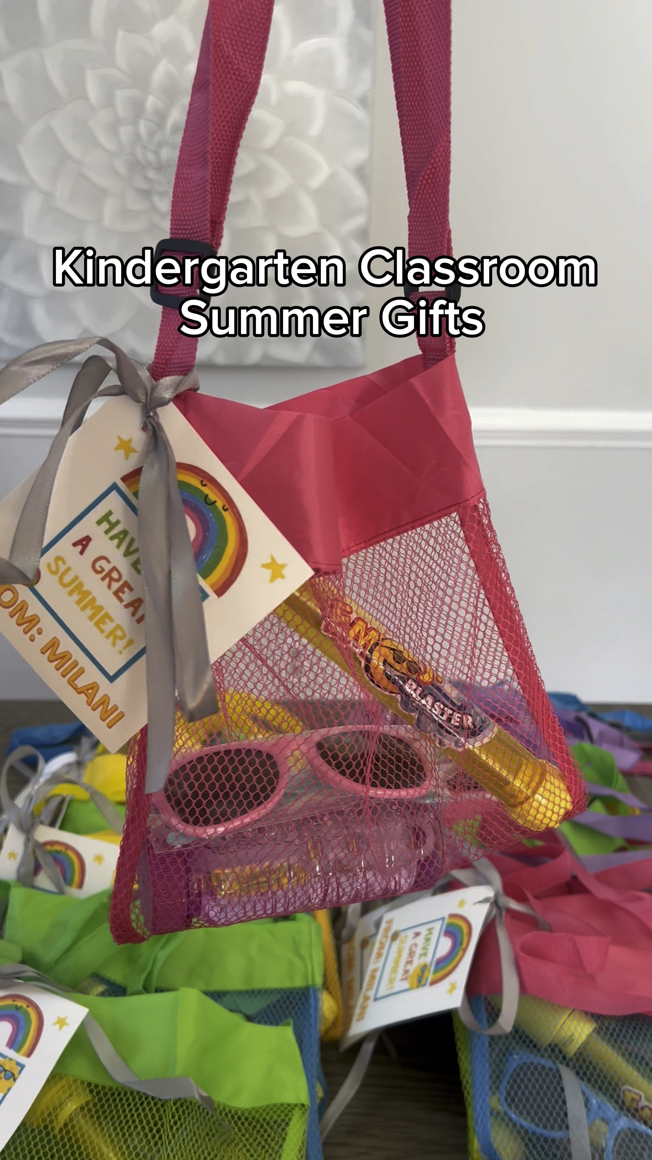 Kindergarten Classroom Summer Gifts, classroom favors, summer party favor, beach bag for kids, 
Class gifts 

Thank you for stopping by💕
Follow along for more finds✨


#LTKkids #LTKSeasonal #LTKswim