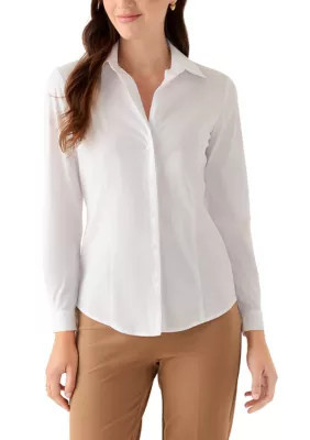 Anne Klein Women's Bright White Shirt | Belk