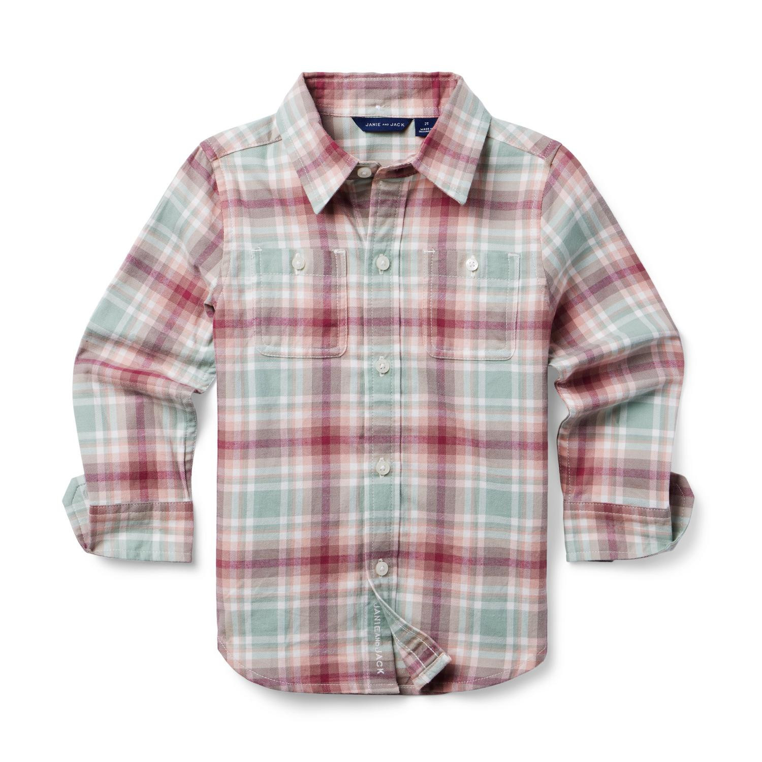 Tartan Flannel Shirt | Janie and Jack