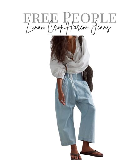 We The Free Lunan Crop Harem Jeans

#LTKover40 #LTKstyletip #LTKfindsunder100