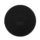 Brush Cleaning Mat Silicone Makeup Cleaning Mat Portable Washing Tool Brush Scrubber Cosmetic Brush  | Amazon (US)