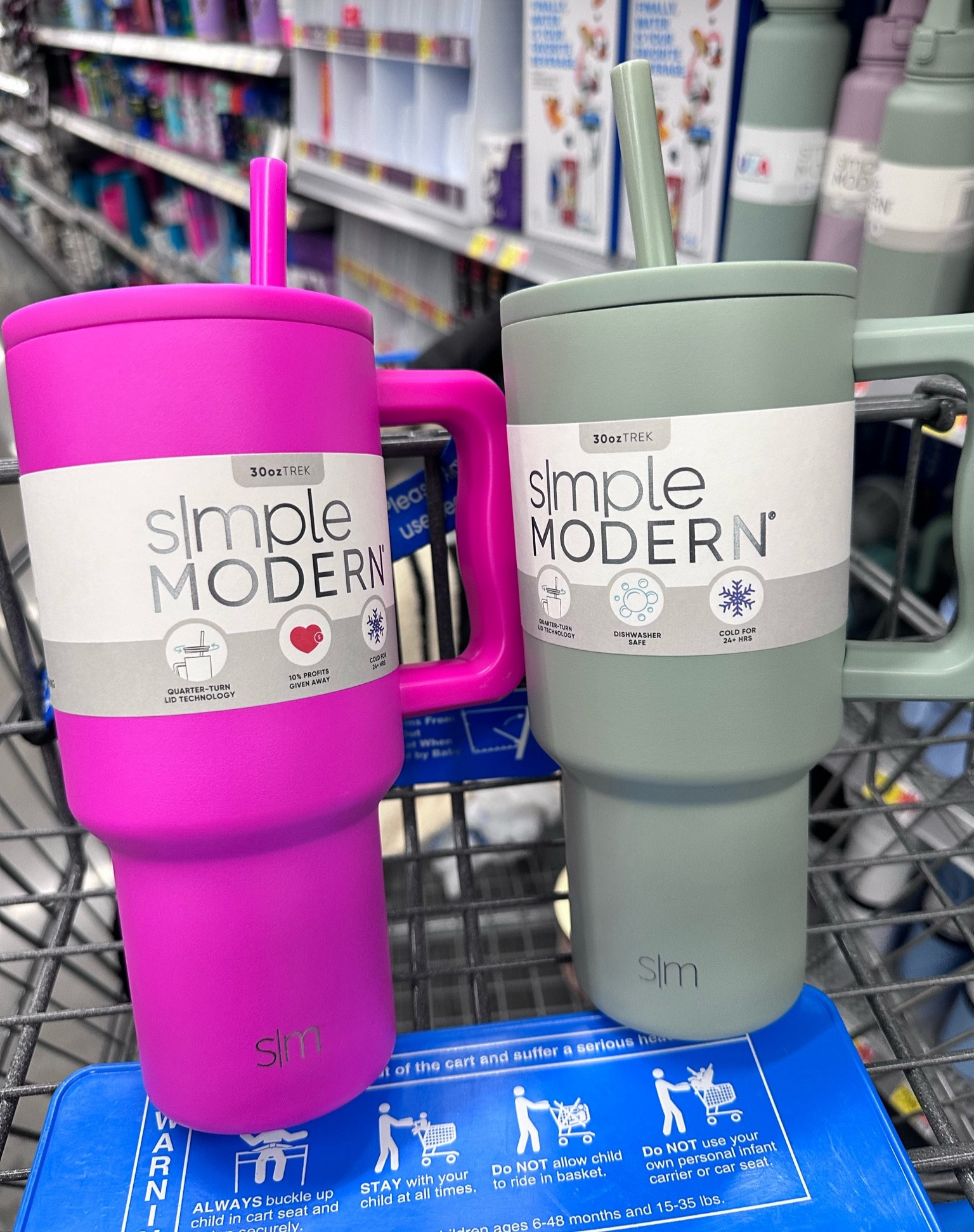 Simple Modern 30 oz Tumbler with Handle and Straw Lid | Insulated Cup Reusable Stainless Steel Water Bottle Travel Mug Cupholder Friendly | Gifts for Trek Tumbler \u2013 Simple Modern