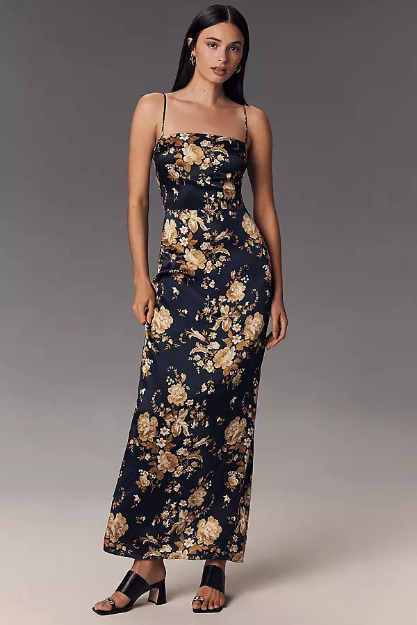 Reformation Frankie Silk Maxi Dress | Anthropologie (US)