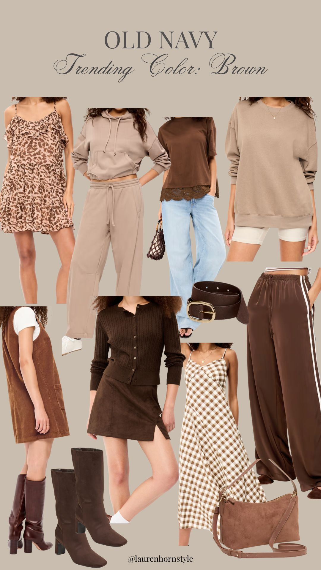 Now ON SALE! Old Navy new arrivals in brown.  

 #LTKootd #LTKSeasonal #LTKSaleAlert