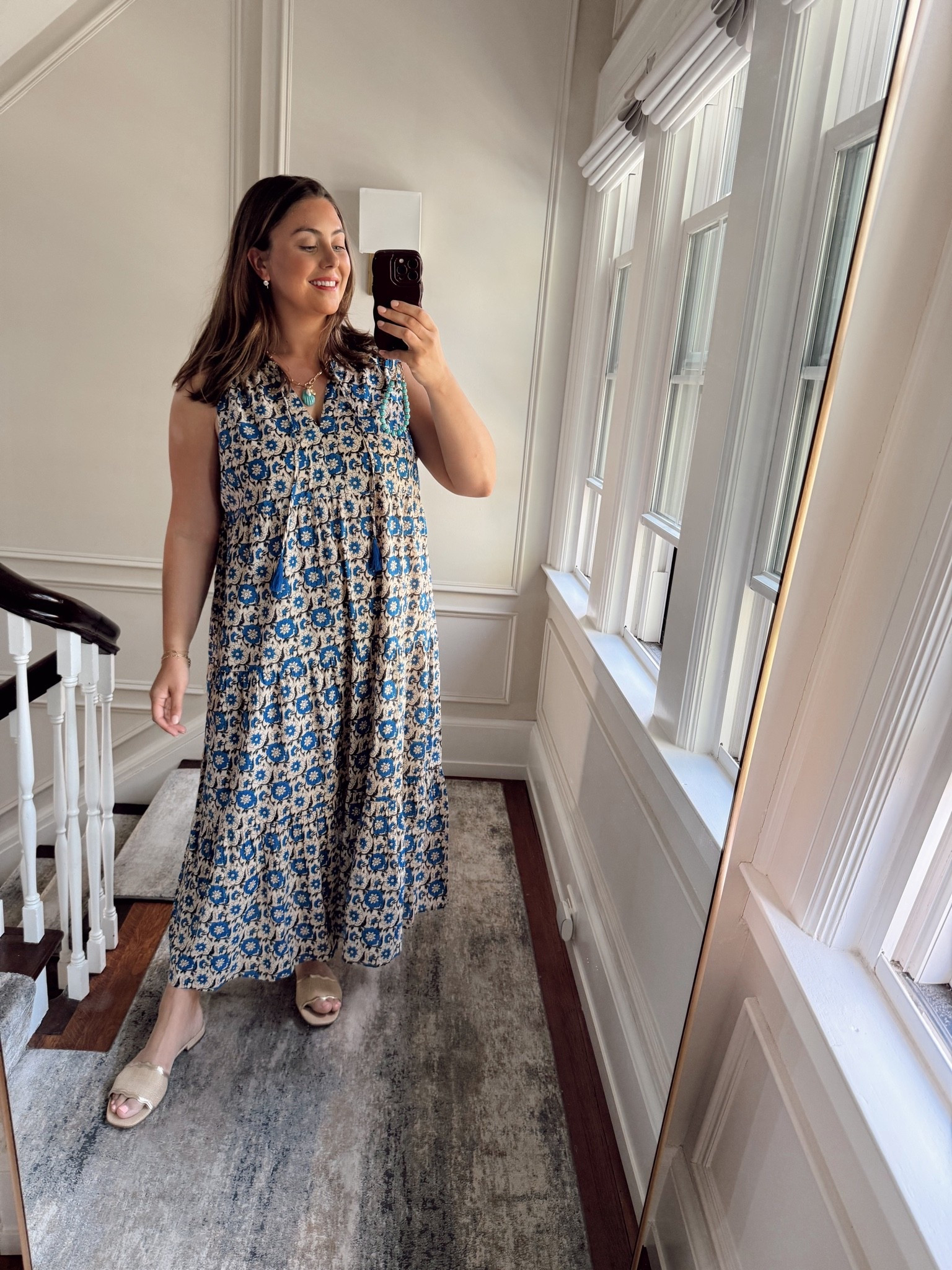 Wearing size XXL in lightweight summer maxi dress - can also be worn as a coverup.

#LTKootd #LTKMidsize #LTKSwim