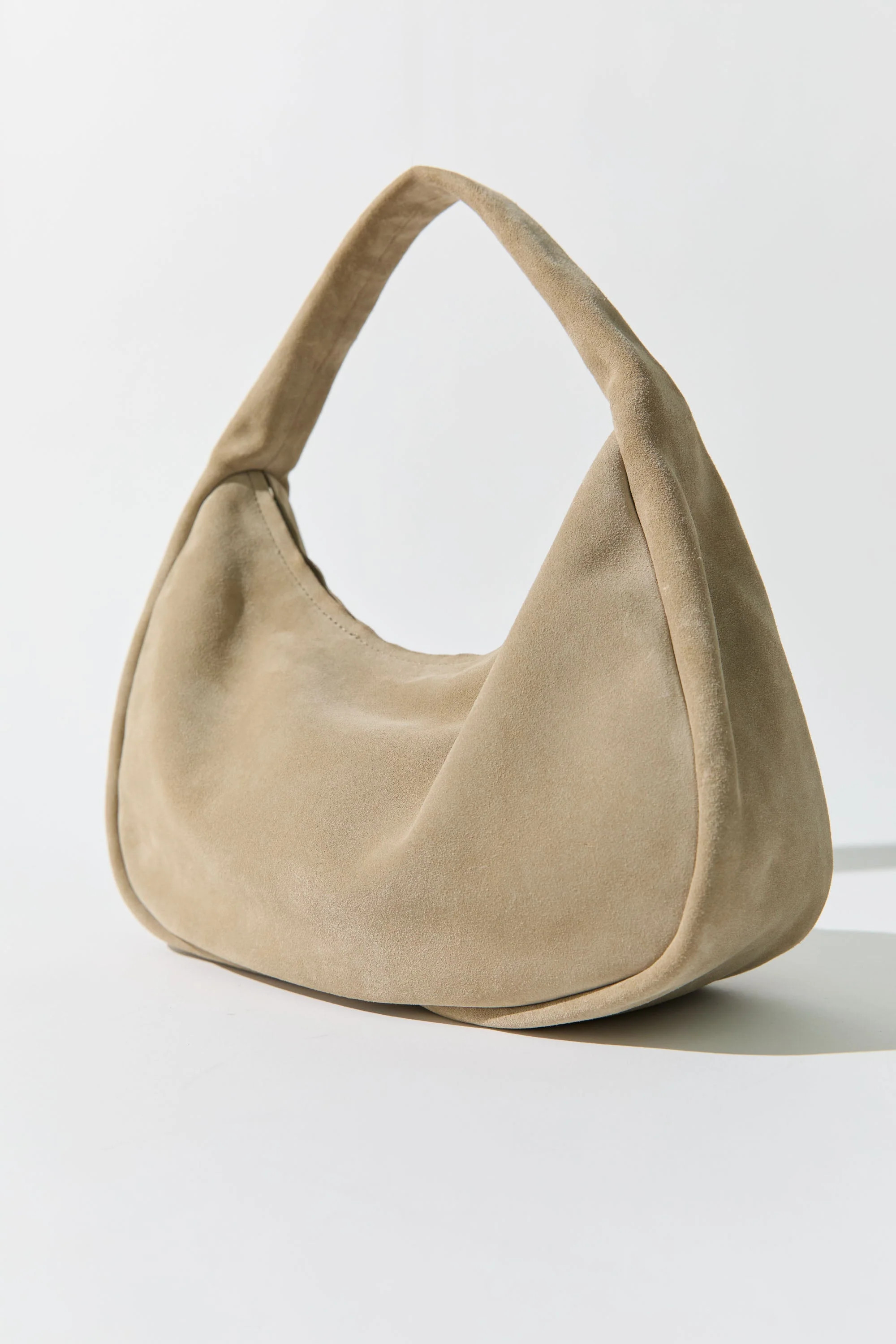 Suede Large Bon Bon Bag - Rock | St. Agni (US, UK, EU)