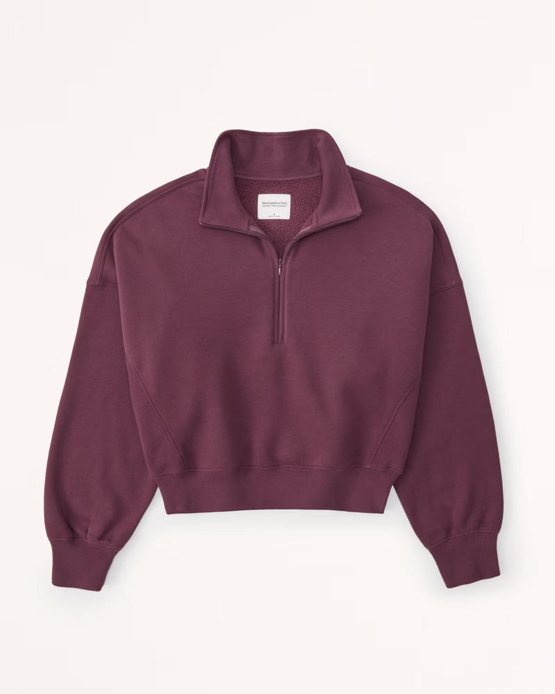 Essential Sunday Half-Zip | Abercrombie & Fitch (US)