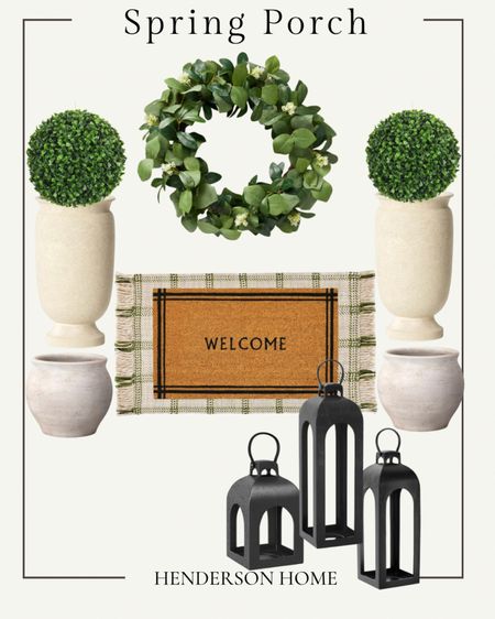 Spring porch inspiration 🌿 give your front door a little refresh with these options from Target !


Front door. Wreath. Patio decor. Boxwood. Planters. Lanterns. Pottery barn dupe. Welcome mat. Layered door mat. 


#LTKhome #LTKSeasonal