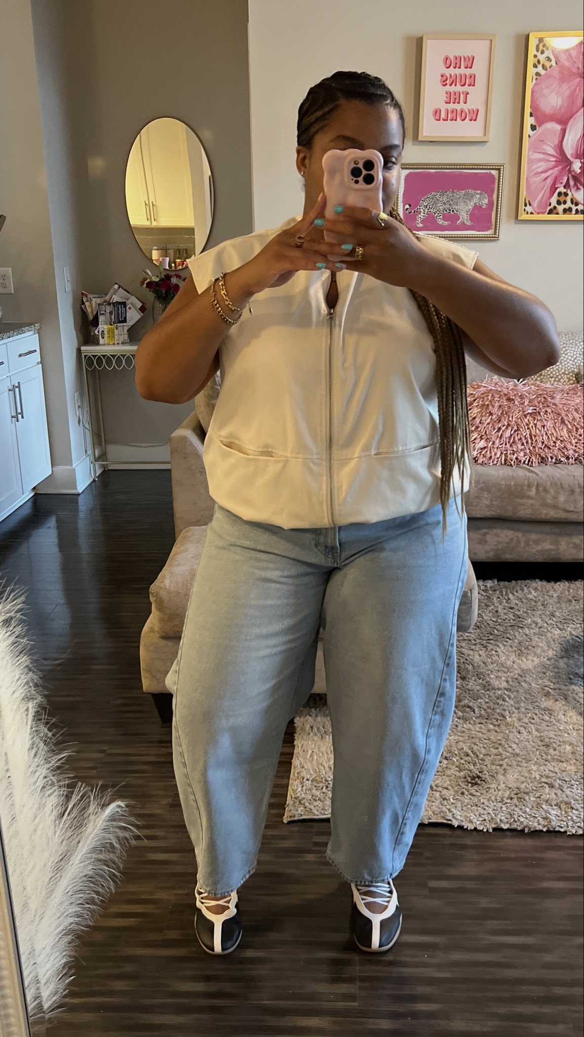 Casual office outfit