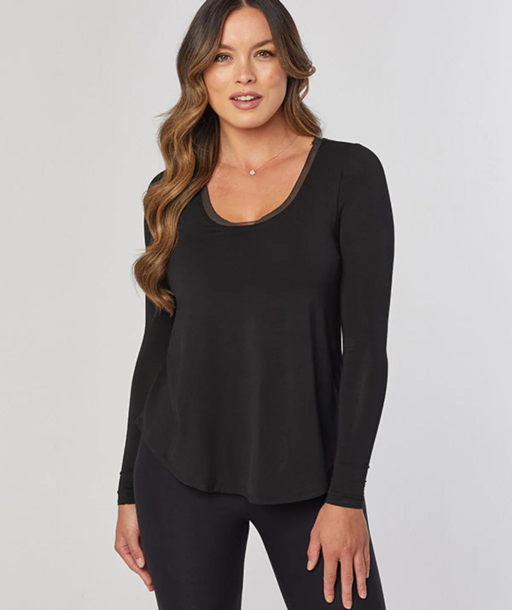 The Flawless Long Sleeve Bra Tee | Shebird