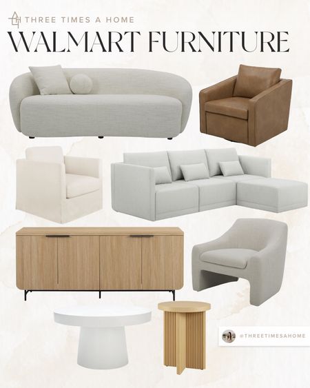 Walmart modern and timeless furniture finds at a great price! 

#LTKhome