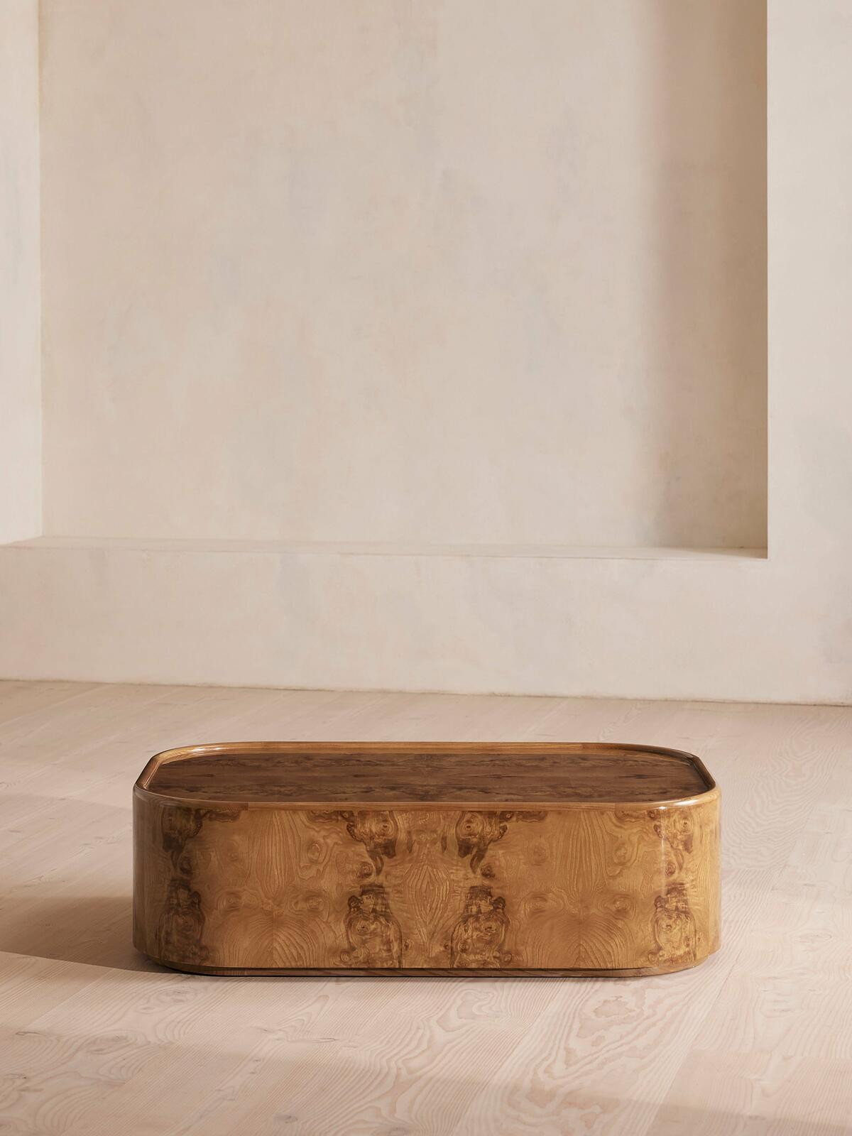 Dawson Coffee Table, Olive Ash Burl - Soho Home | Soho Home Ltd