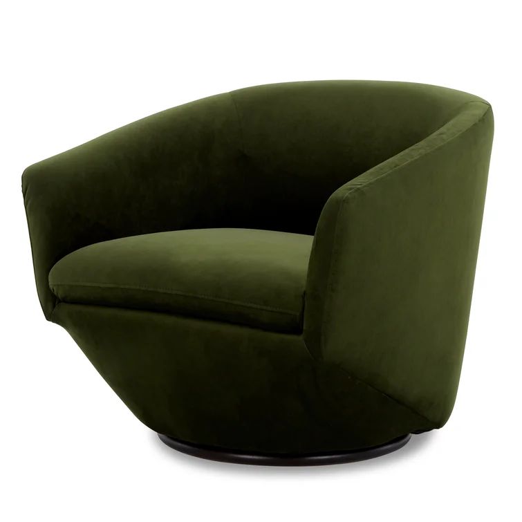 Nirupa Upholstered Swivel Club Chair | Wayfair North America