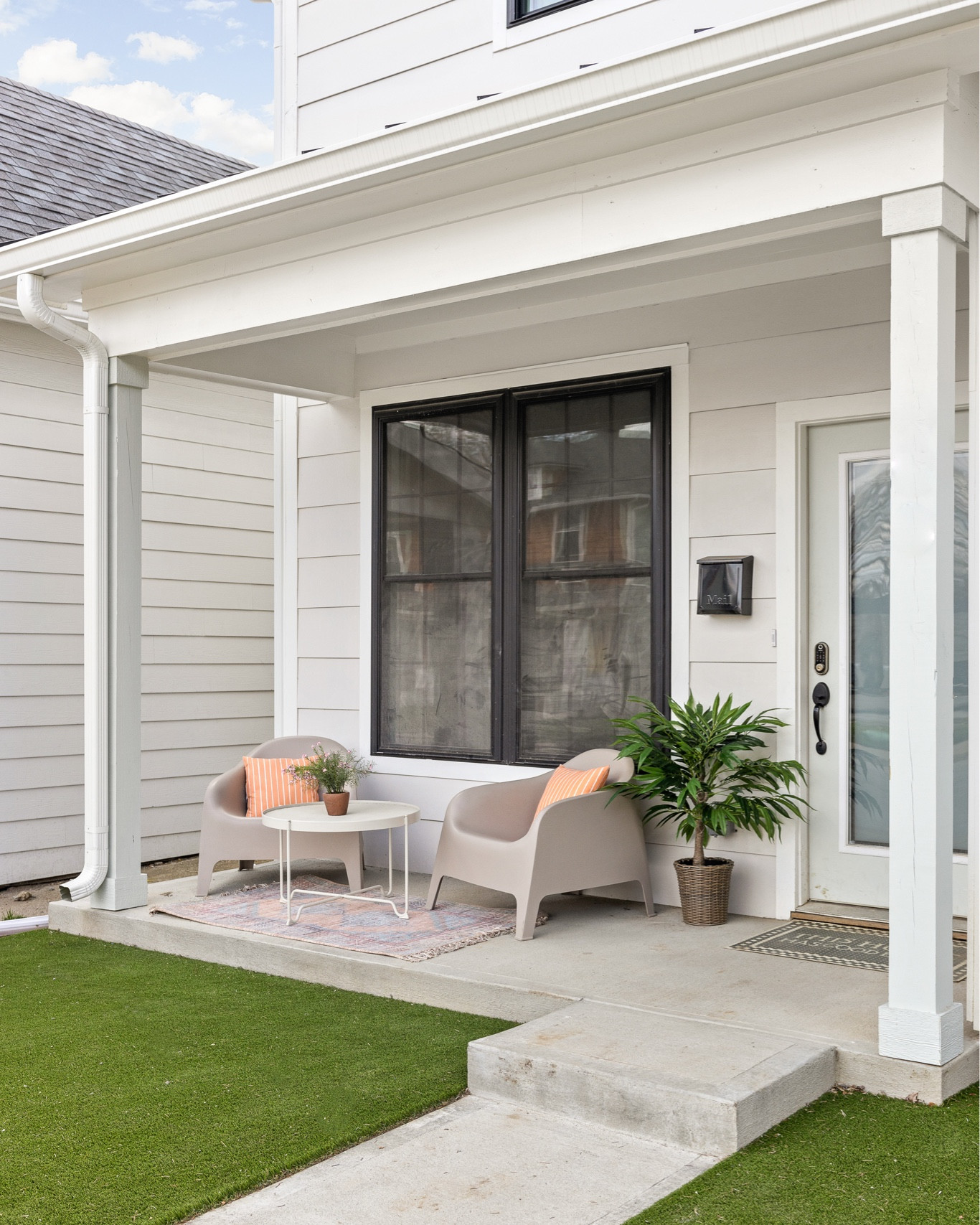 The last finishing touch to make the office feel like home was a porch.

#LTKhome