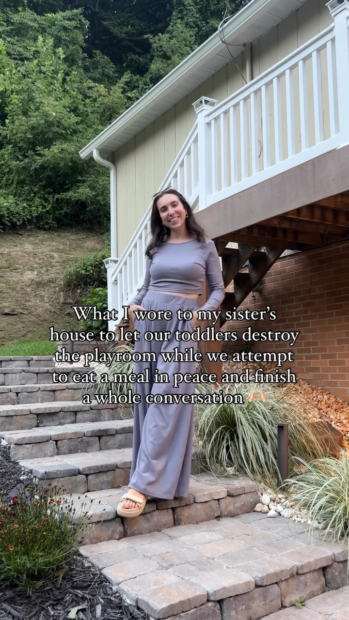 Comfiest Amazon set that I have LOVED this summer and will still be wearing as we transition into Fall 🩶

#momswithstyle #momootd #momoutfits #everydaystyle #outfitideas #casualstyle #momstyle #outfitinspo #amazonfashion #amazonswim #toddlermom

#LTKMidsize #LTKTravel #LTKFindsUnder50