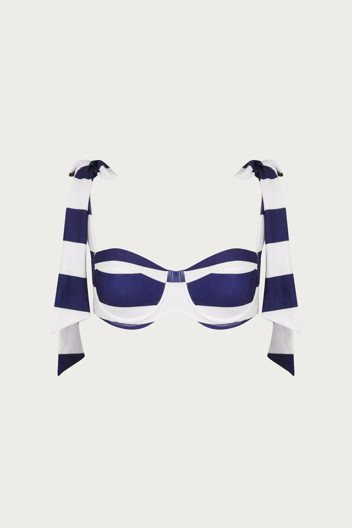 The Lady Bra (Navy/Cream Stripe) | SAME