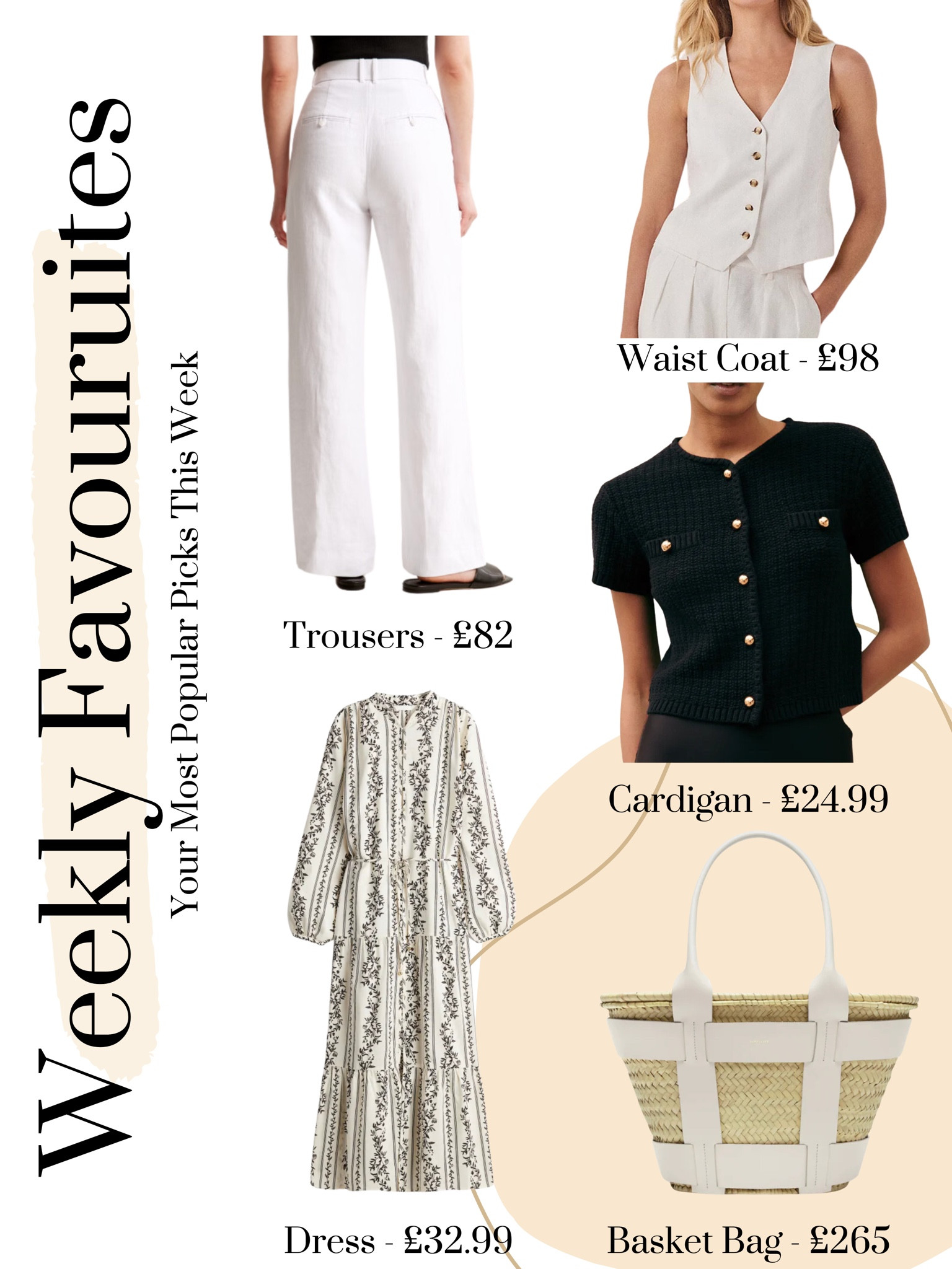 Weekly Favourites - your most shopped this week 