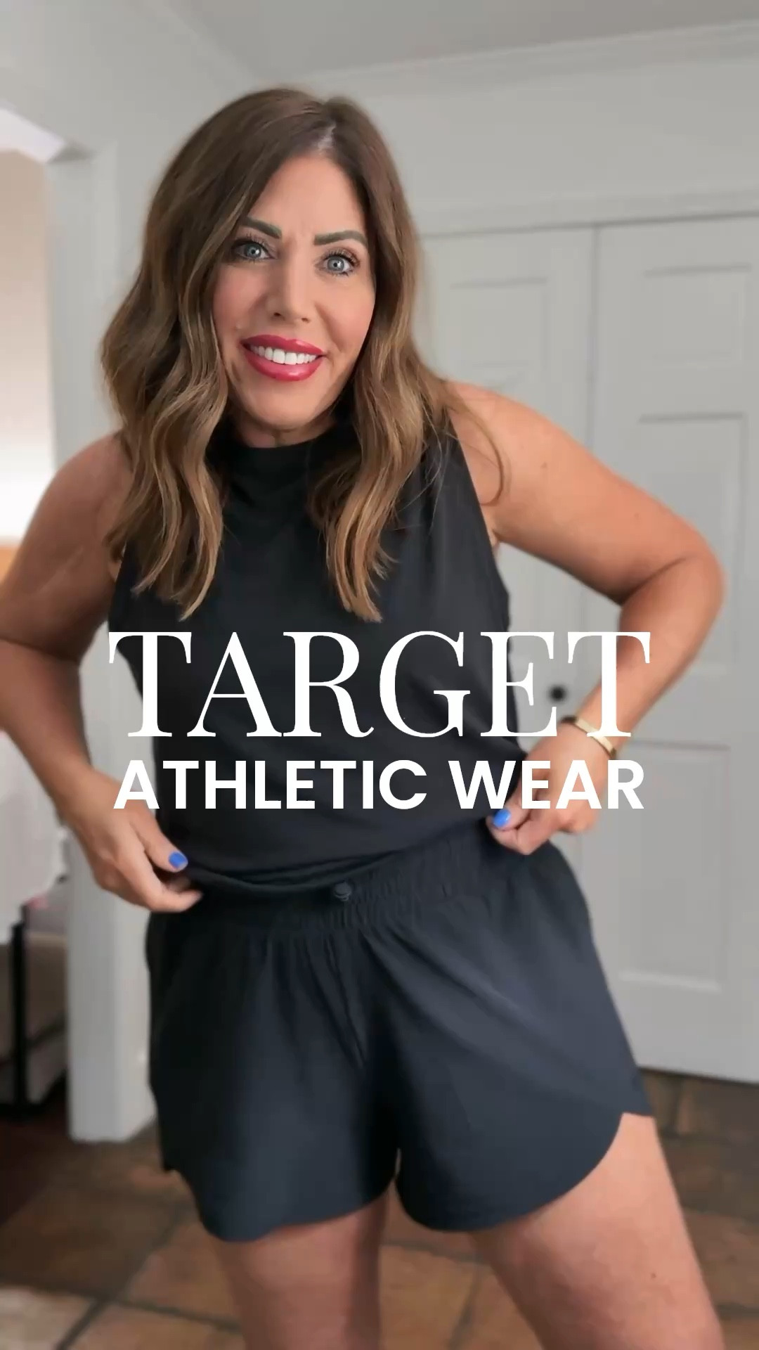 My favorite athletic shorts, lightweight, crewneck, tees, and tops are on sale 40% off through midnight!!
These colors are from last year so I will link this year’s options. I’m wearing a medium in everything. 

￼

#LTKSaleAlert #LTKOver40 #LTKActive