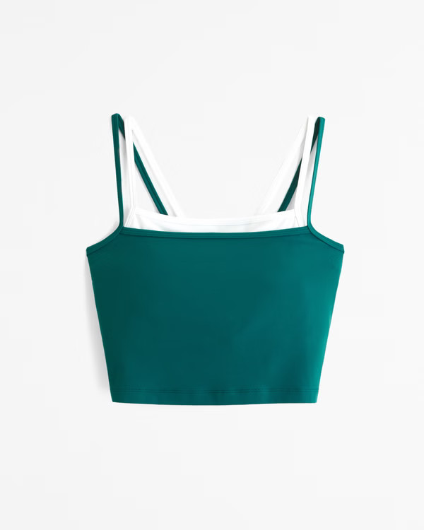 Women's YPB studioFLEX Double-Layered Cami Tank | Women's Active | Abercrombie.com | Abercrombie & Fitch (US)