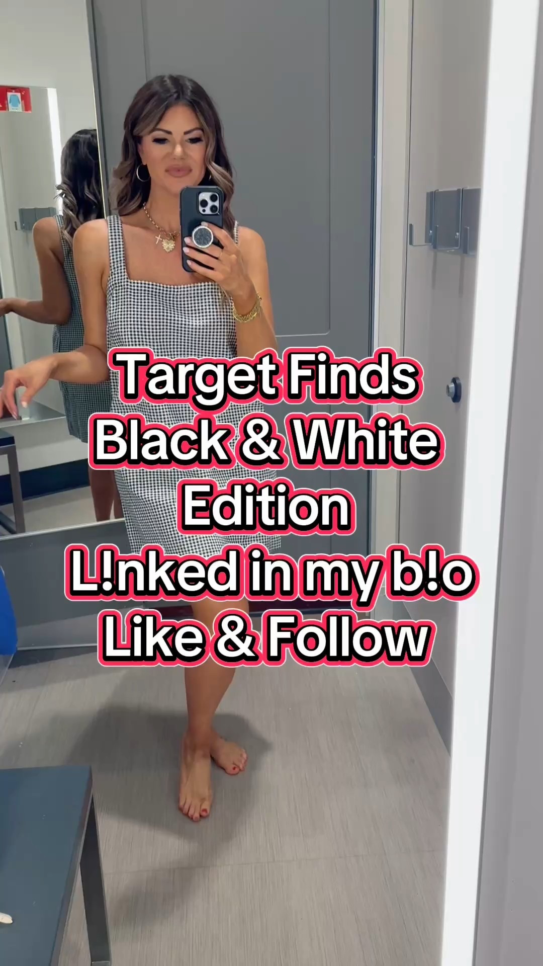 Target Finds!

Black and white gingham dress. Black mineral wash vest. Wide leg white pants. Mom approved. Budget friendly. Spring styles. Outfit Inspo 

#LTKStyleTip #LTKWatchNow #LTKFindsUnder50