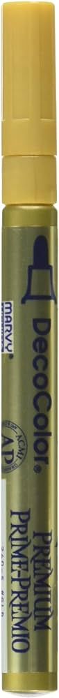 UCHIDA DecoColor Premium Fine Tip Paint Marker, Gold | Amazon (US)