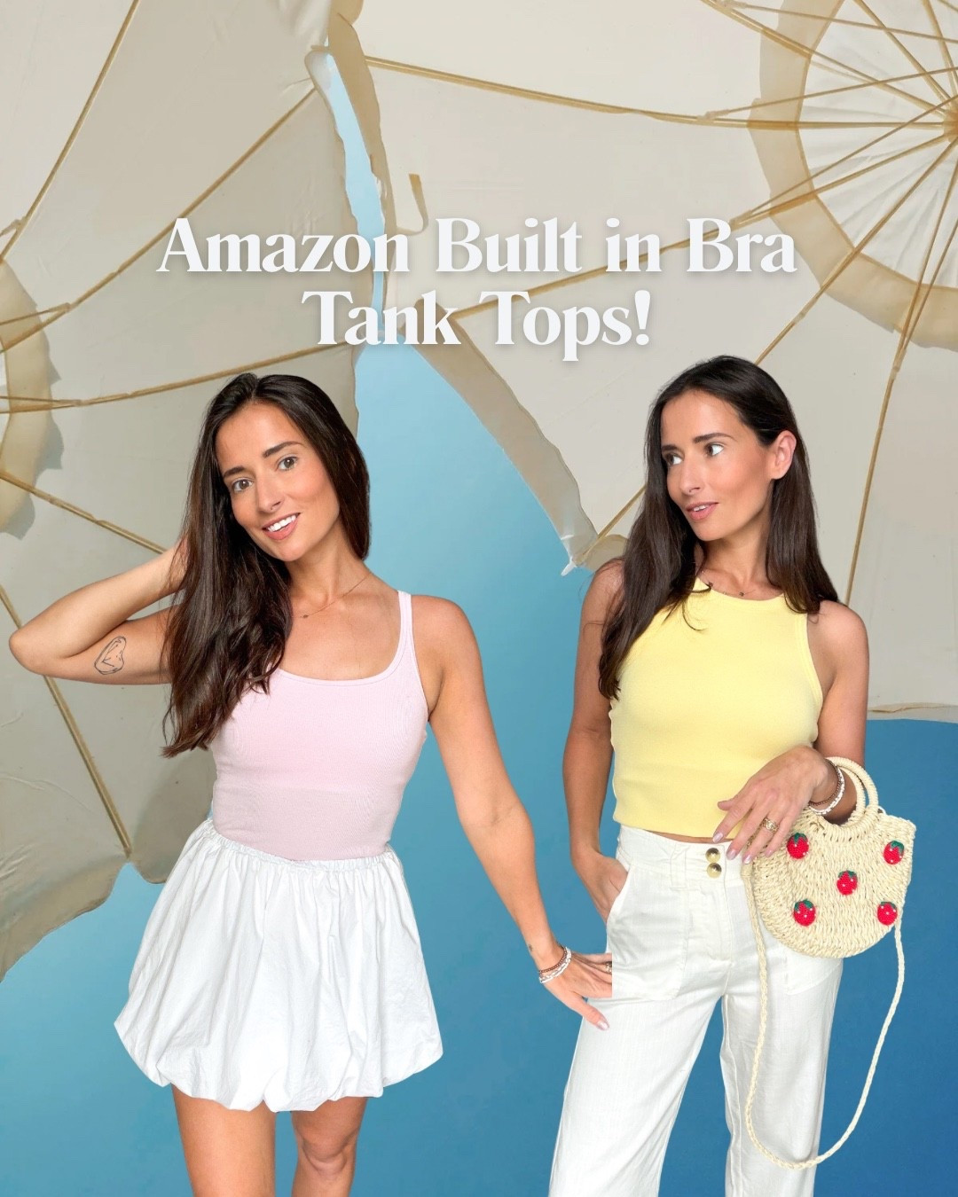 Built in bra tank tops I have in multiple colors that I literally throw on every single day! Perfect to go with ANYTHING

#LTKootd #LTKSeasonal #LTKmomlife