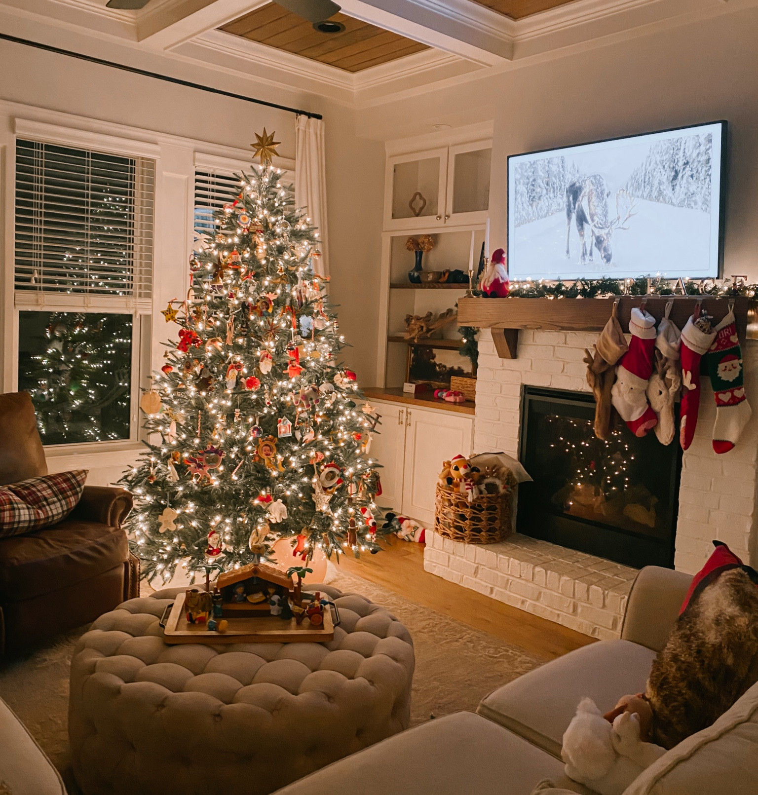 Our Christmas tree is a great price and has been so wonderful over the years. Ships quick, easy to assemble, looks real. 

Fake tree. Faux tree. Christmas decor. Traditional Christmas. Living room. Cozy home. Cozy Christmas. 

#LTKSeasonal #LTKHoliday #LTKSaleAlert