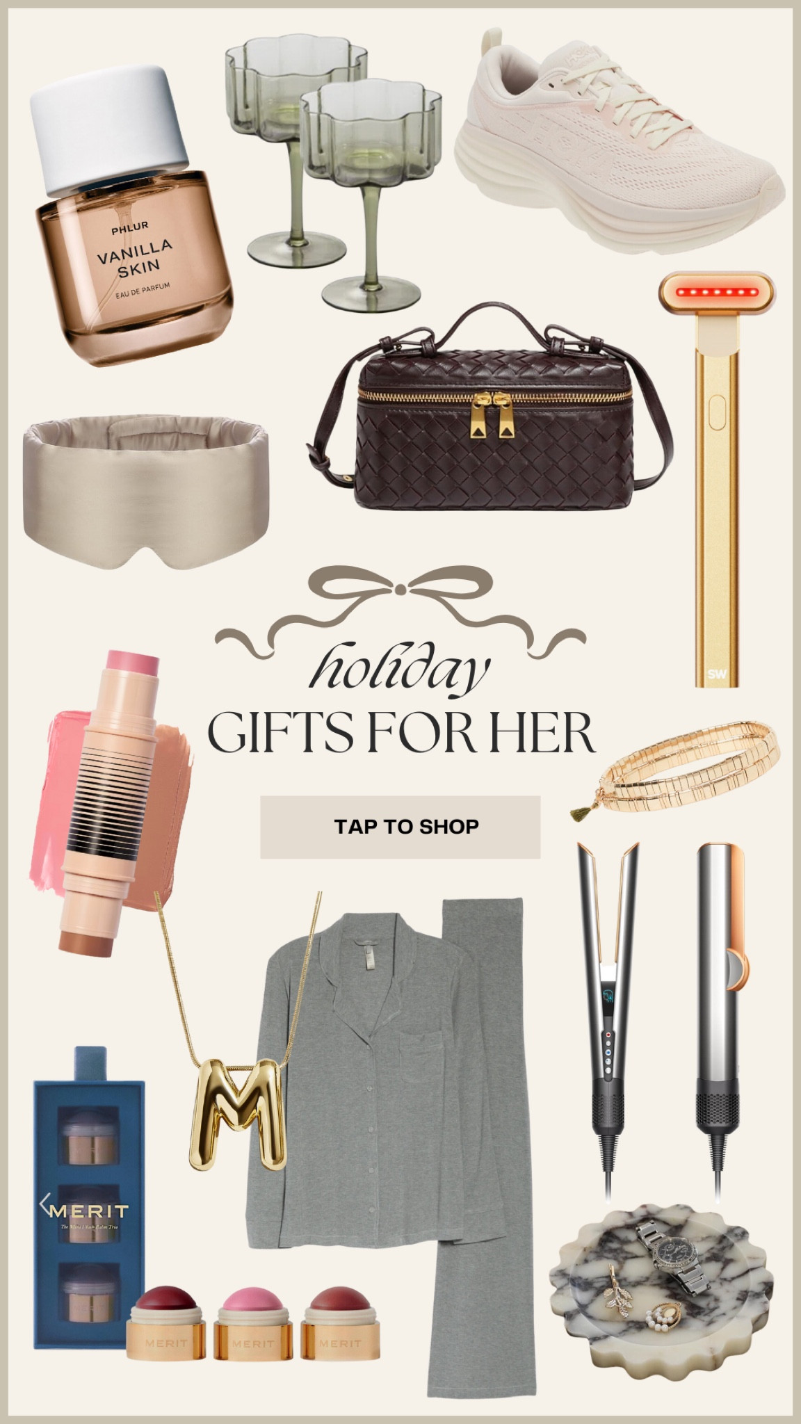 Holiday gift ideas for her 🎁🎄 

Holiday, gift ideas, gifts for her, gift inspo, gift guide, beauty gifts, Amazon, Sephora, skims, merit, Christmas, Christmas shopping 

#LTKGiftGuide #LTKHoliday #LTKSeasonal
