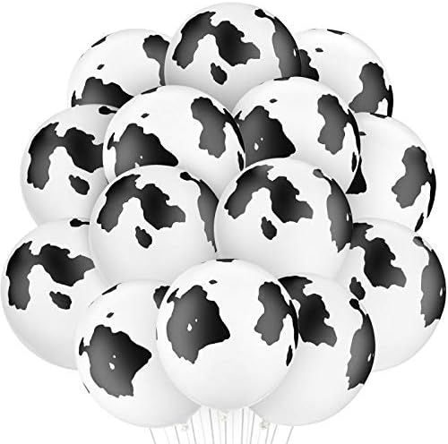 Cow Balloons Latex Balloons Funny Print Cow Balloons for Birthday Party Supplies Decorations (24 ... | Amazon (US)