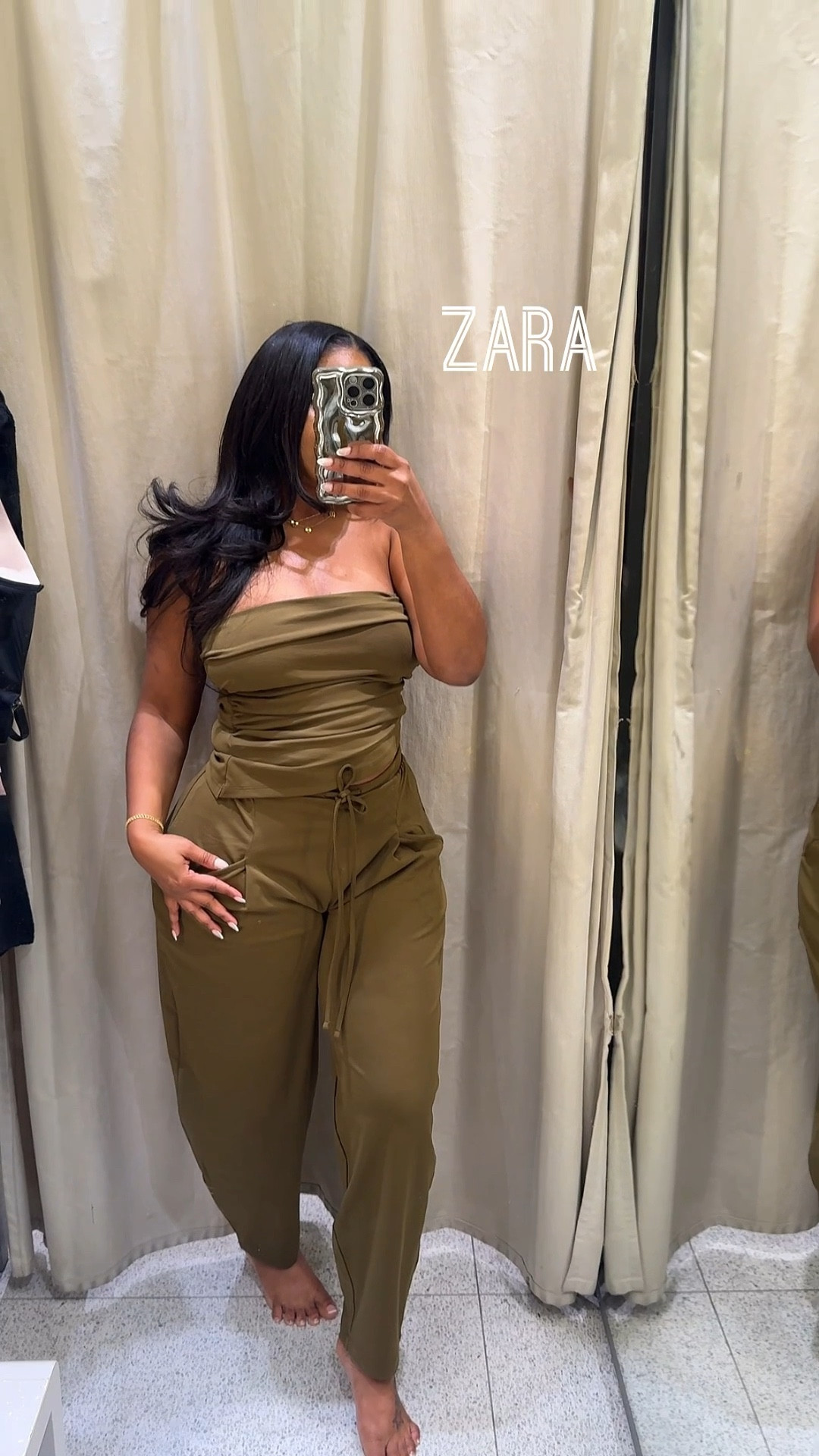 Easy, elevated, and effortless 🤍
I’m wearing a size small for both top and bottom 
162lb 3 

These mid-rise textured pants are that throw-on-and-go piece you’ll keep reaching for. Adjustable drawstring waist for the perfect fit + side pockets (because we love functional cute). 

The front dart detail gives it that polished, put-together look without trying too hard.

So versatile — pair with Adidas Samba OG Sneakers for a sporty vibe, dress it up with heels, or keep it casual with sandals ✨

On sale right now too 👀 #LTKStyle #LTKFinds

date night outfits
spring dresses
travel outfits
vacation outfits 
spring outfits 2026


#LTKgrwm #LTKU #LTKSaleAlert