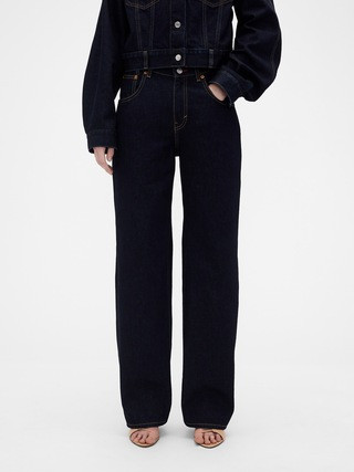 Gap × Victoria Beckham High Rise Straight Jeans | Gap (US)