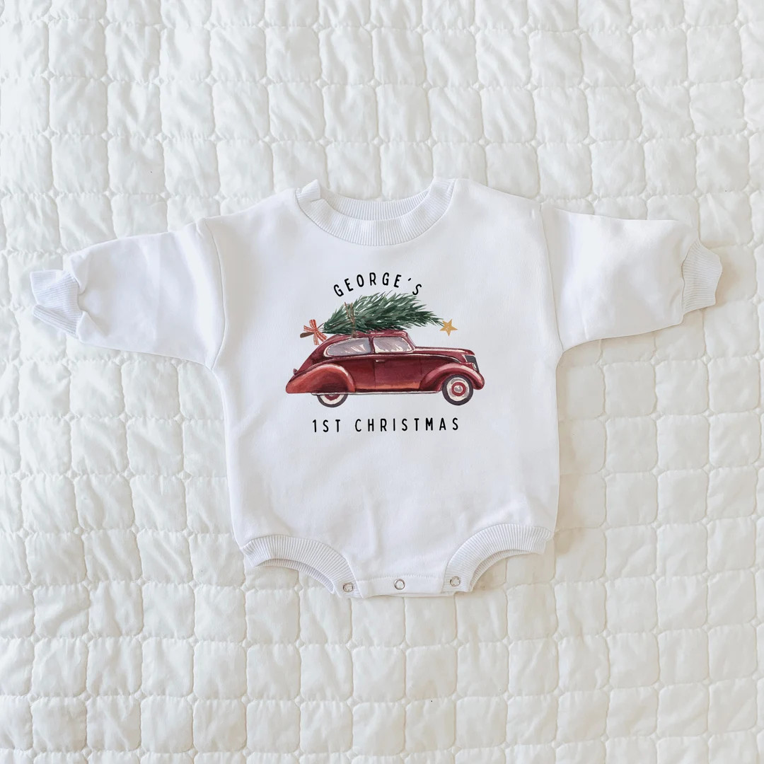 Baby First Christmas One Piece First Christmas Outfit - Etsy | Etsy (US)