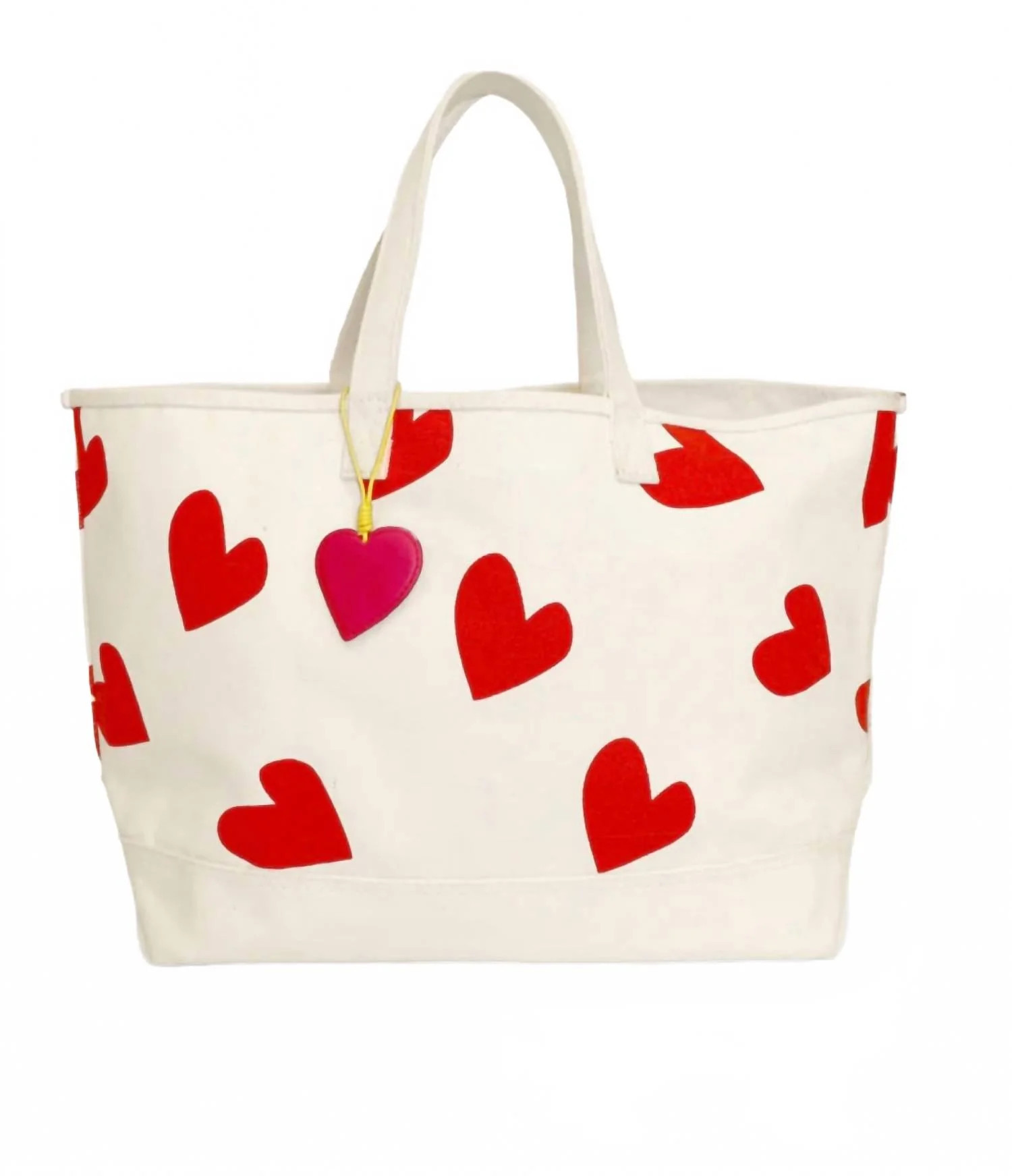 Women's Lover Tote Bag In White | Shop Simon