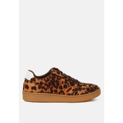 London Rag Womens Prowler Leopard Chunky Sneakers 6.5 | Target