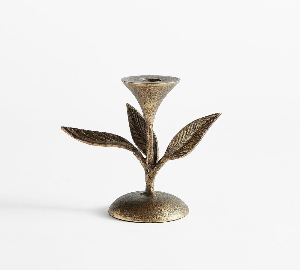 Botanical Taper Candleholder | Pottery Barn (US)