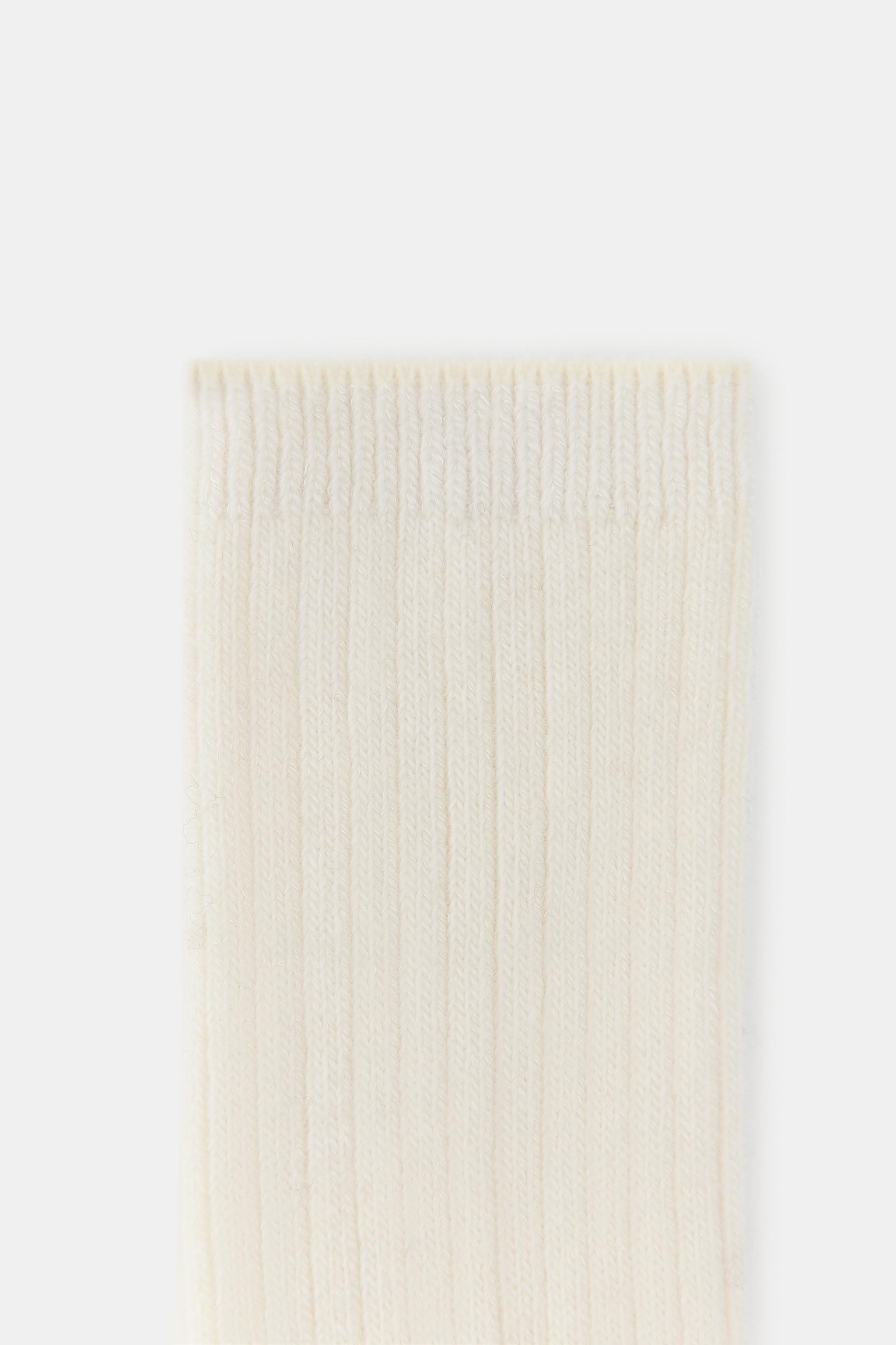 PLAIN WOOL SOCKS | Zara UK