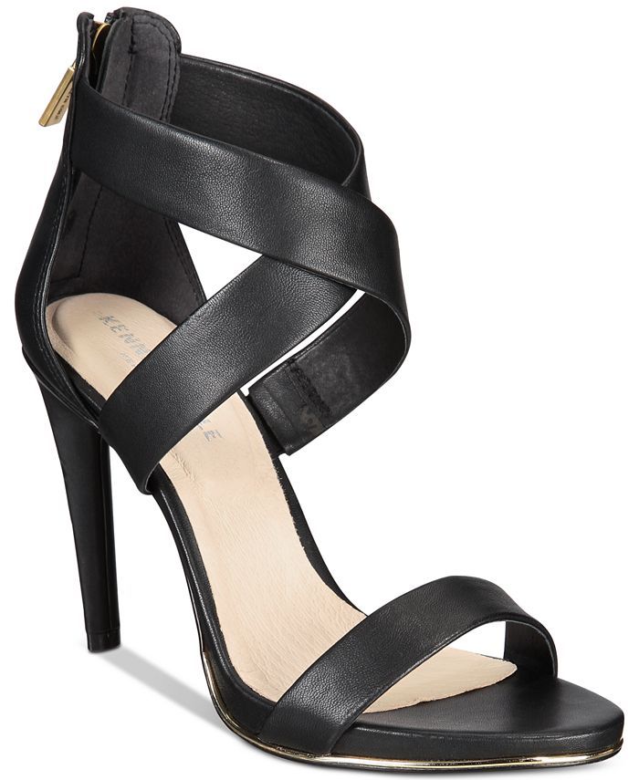Kenneth Cole New York Women's Brooke Cross Dress Sandals & Reviews - Women - Macy's | Macys (US)