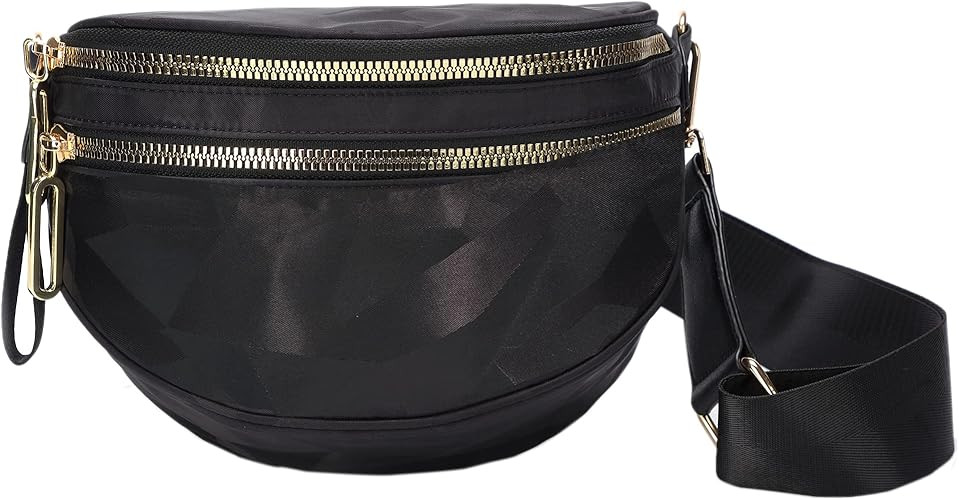 Crossbody Bags for Women, Waterproof Nylon Travel Shoulder Handbags Girl’s Chest Purses Lightwe... | Amazon (US)