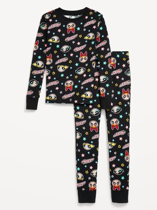 The Powerpuff Girls™ Snug-Fit Graphic Pajama Set for Girls | Old Navy (US)